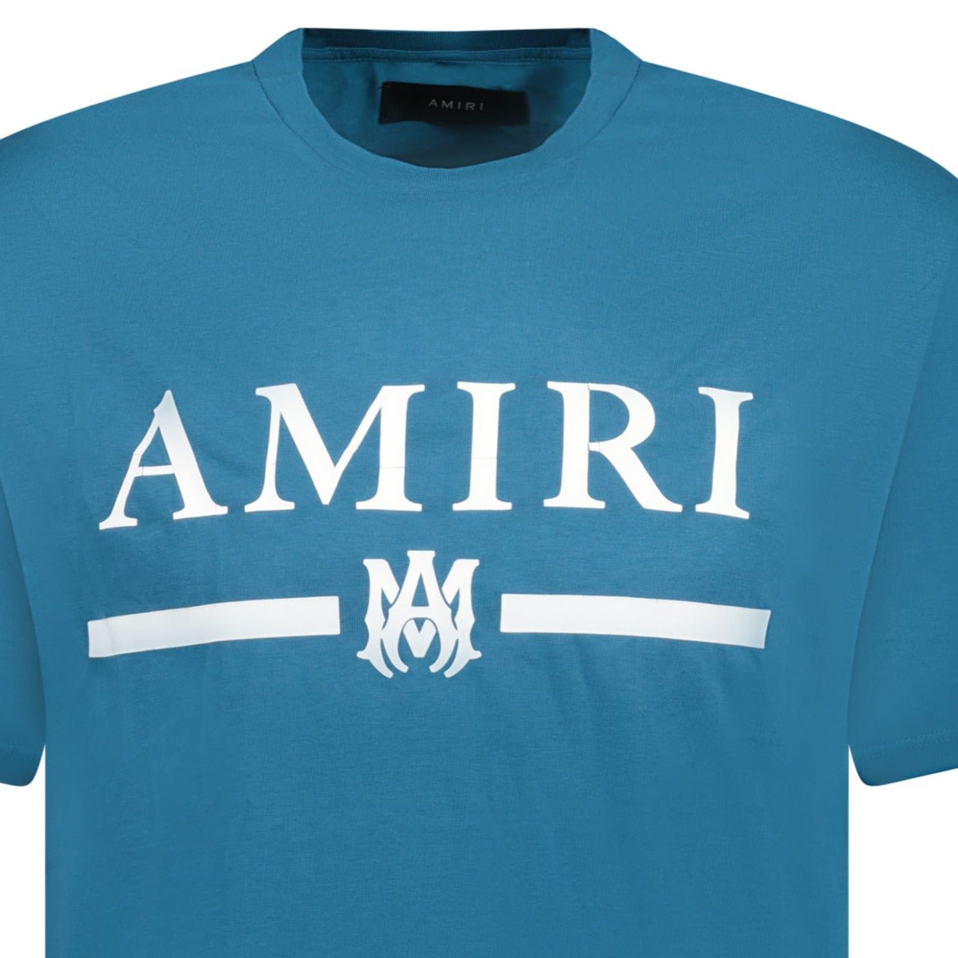 Amiri Ma Bar Logo T-Shirt Teal