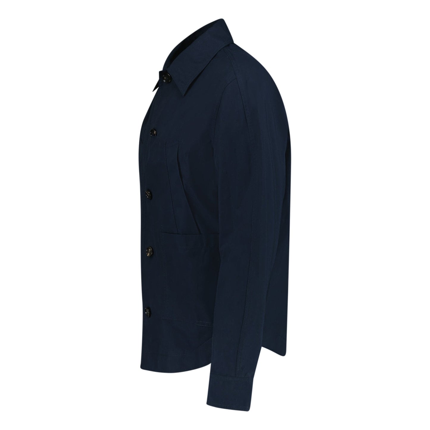 Bottega Veneta Buttoned Overshirt Navy