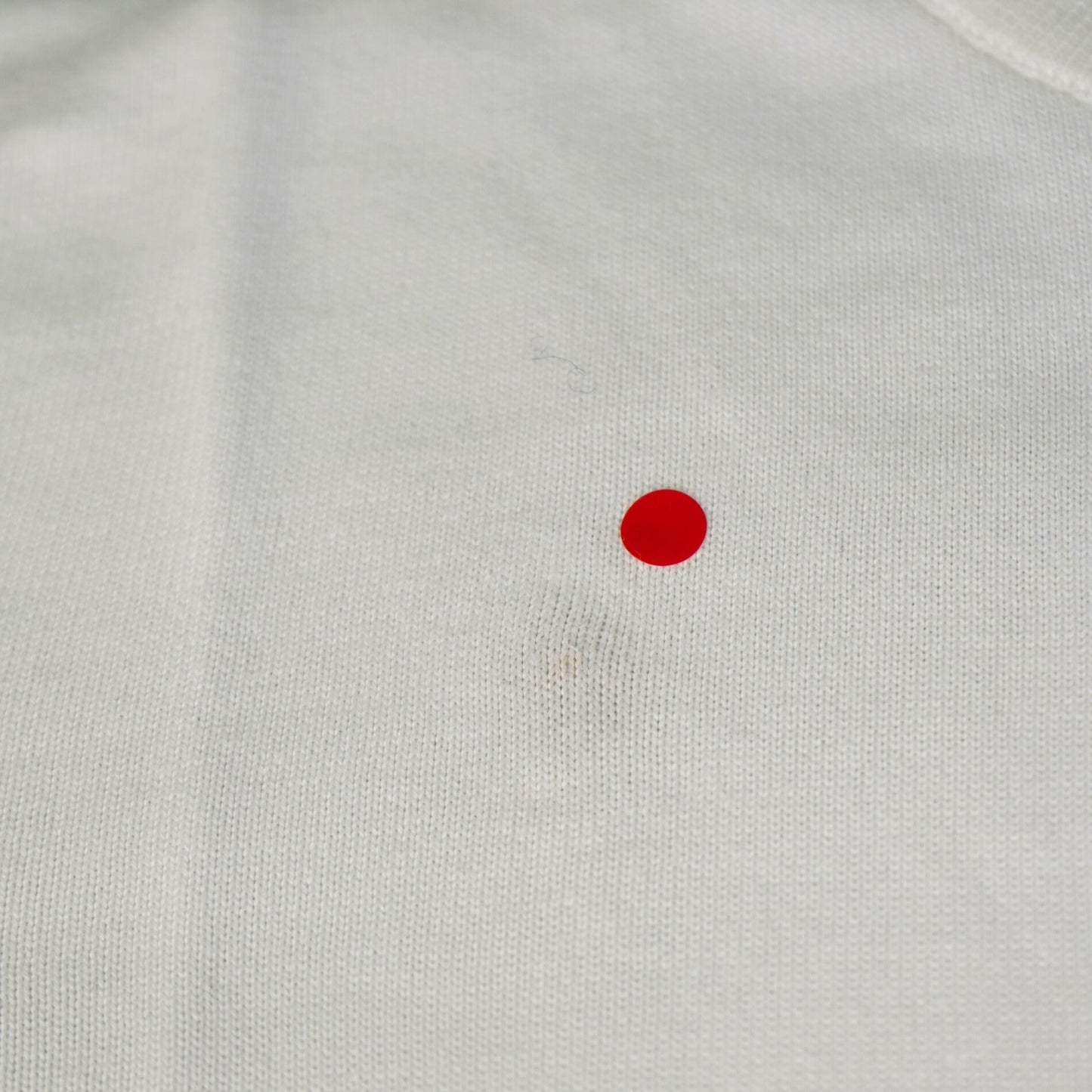 CP Company Sea Island Knitted Lens Sweatshirt White (Defect)