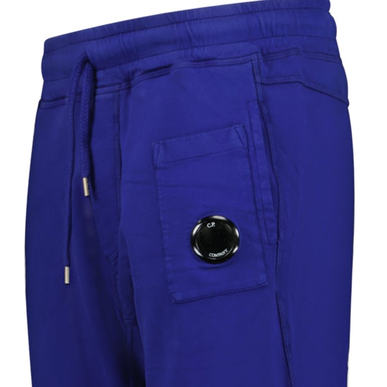 CP Company Lens Sweat Pants Blue Print