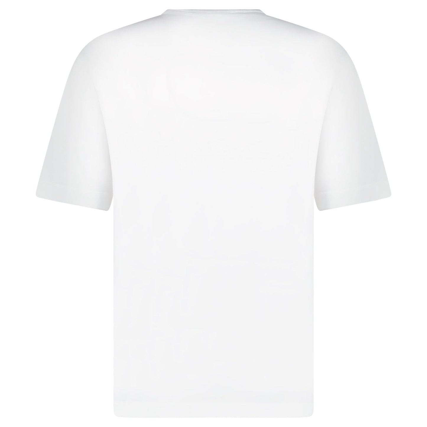 Missoni Sport Knitted Insert Logo T-Shirt White Heritage