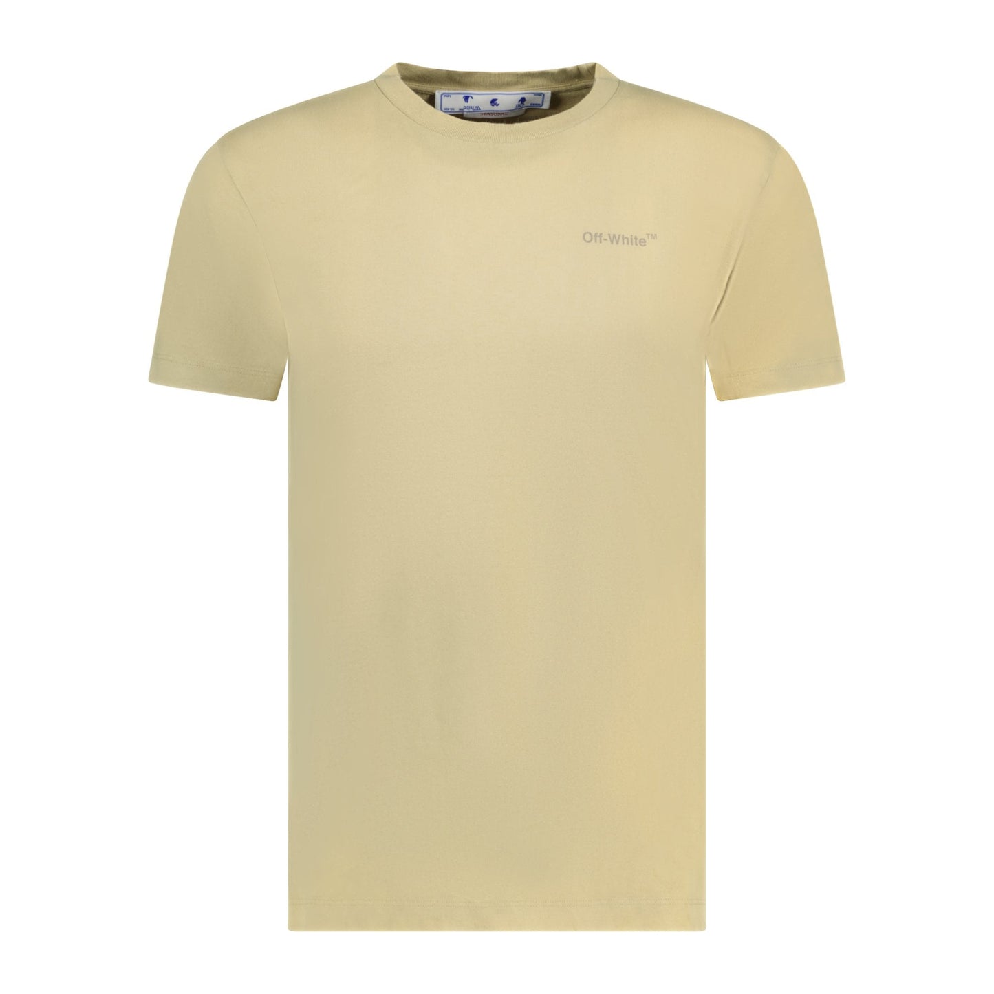 Off-White Diagonal Logo T-Shirt Sand