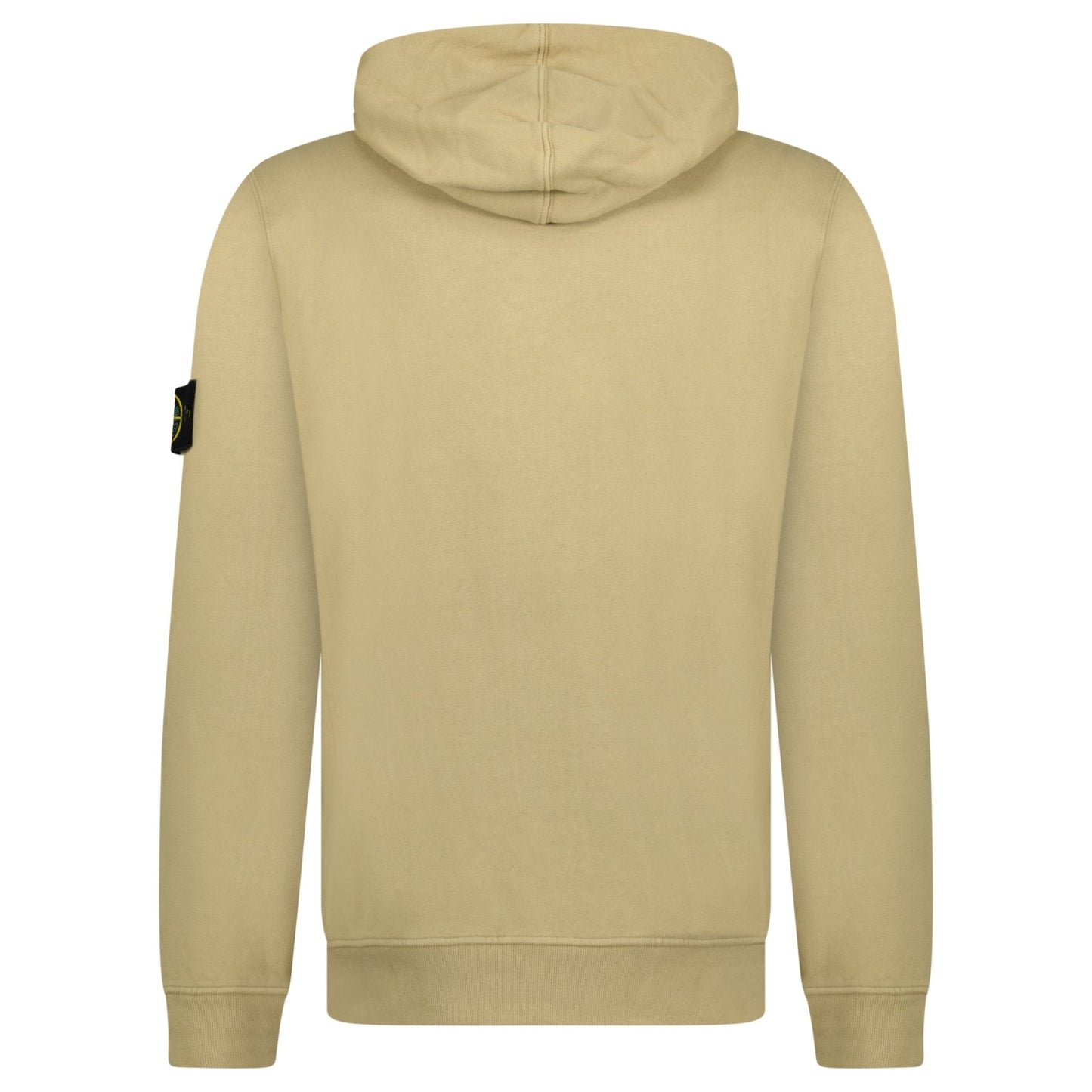 Stone Island Zip Hooded Sweatshirt Biscuit