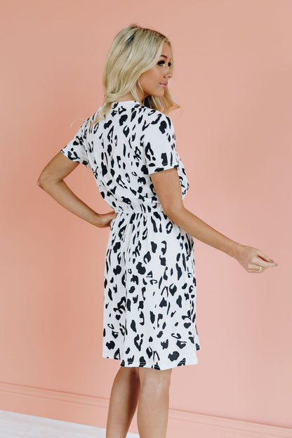 Hear Me Roar Leopard Dress