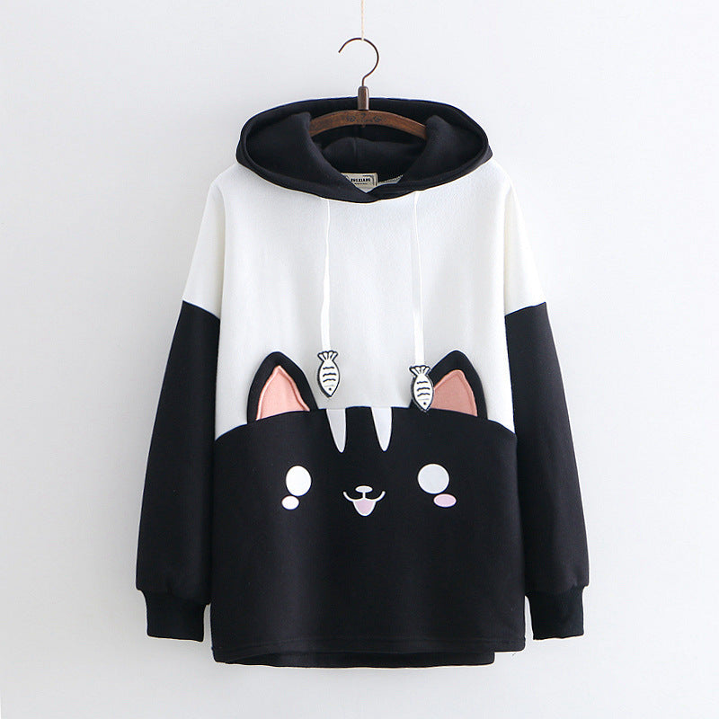 Women’s Oversized Hoodie – Casual Loose Fit Sweatshirt for Students