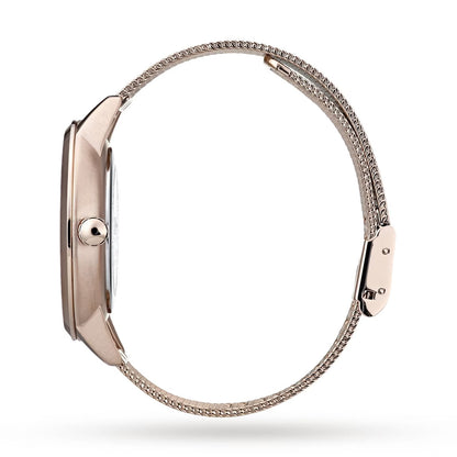 Hugo Boss Women's 1502424 Symphony Gold-Tone Mesh Bracelet Watch