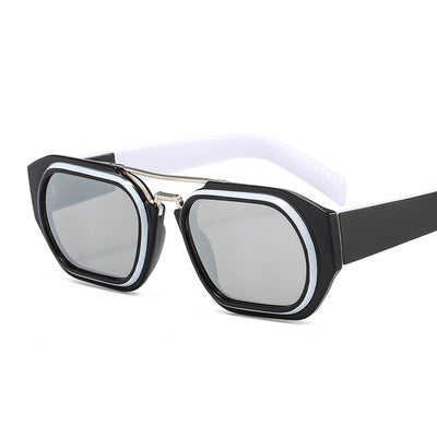 Men's Personality Trend Sunglasses Retro Color Sunglasses