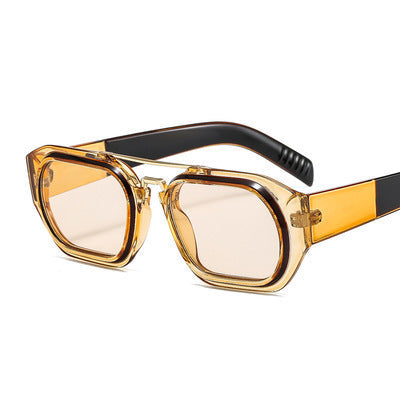 Men's Personality Trend Sunglasses Retro Color Sunglasses