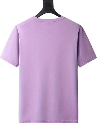 Men's Summer Casual Two-Piece Set, Men's Nigerian Print Short Sleeve T-Shirt with Comfortable Long Pants Fashion Outfit