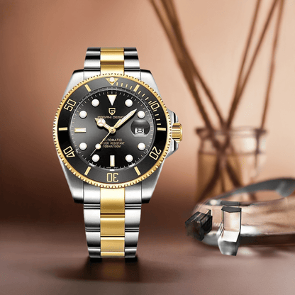 2024 Pagani Design Men's Watches 100M Waterproof Green Water Ghost