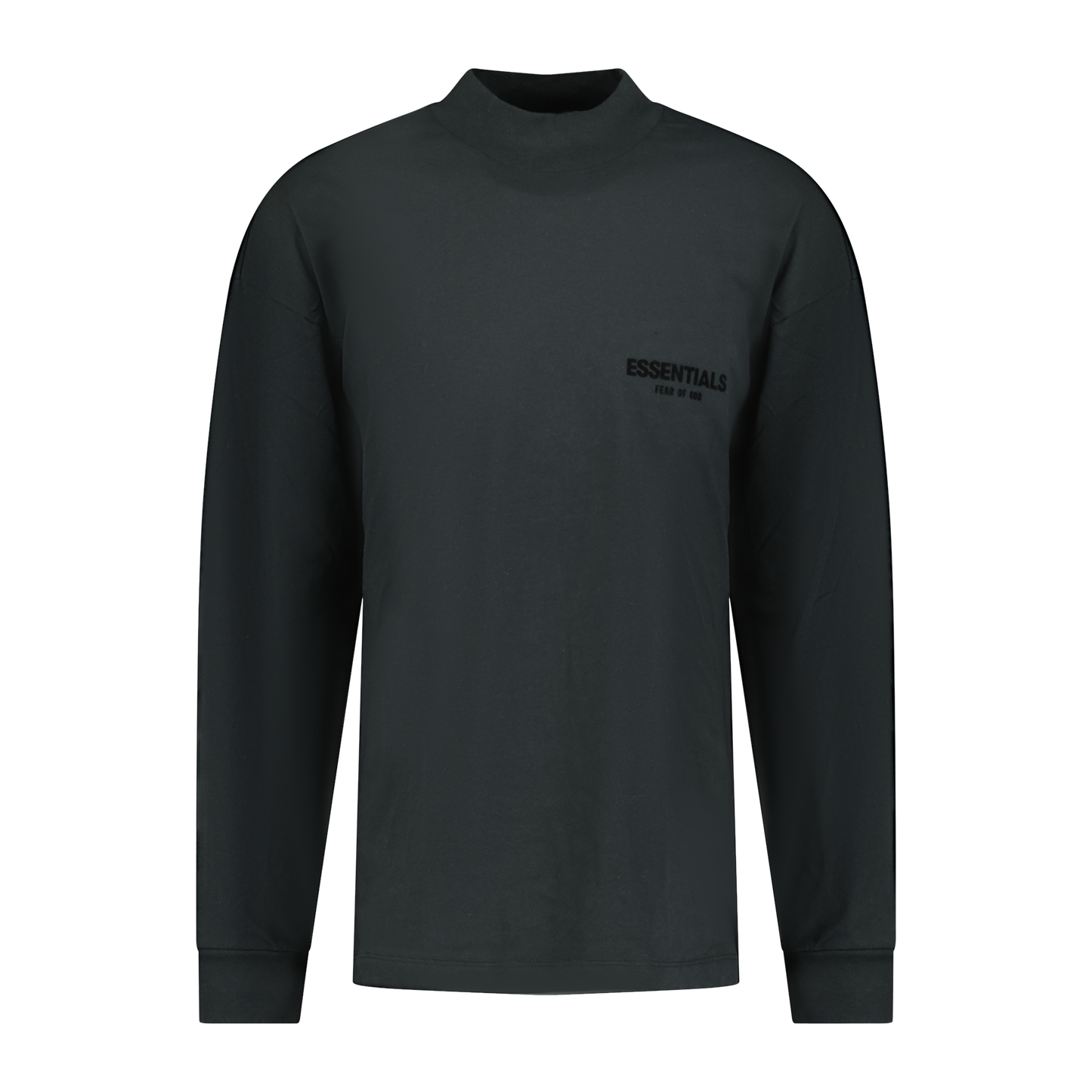 Essentials x Fear Of God Long Sleeve T-Shirt Stretch Limo Black