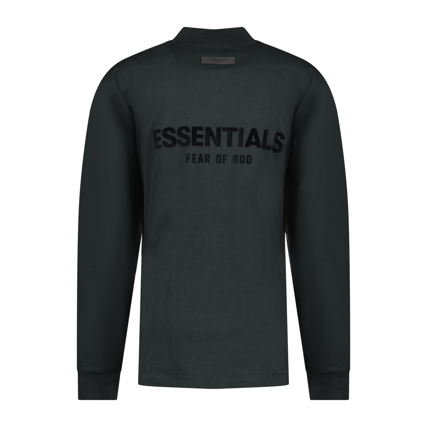 Essentials x Fear Of God Long Sleeve T-Shirt Stretch Limo Black