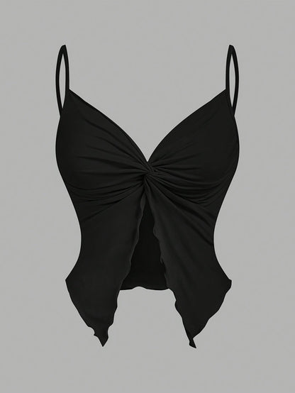 3pcs Women's Sexy Halter Neck Knit Tops