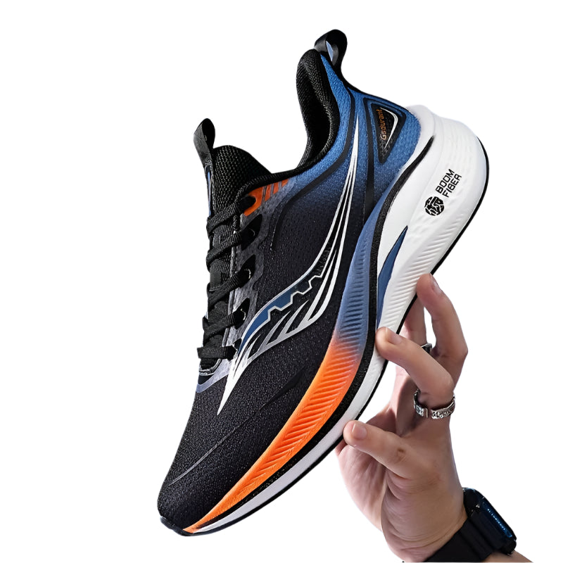 UltraRun Men's High-Performance Running Shoes - Superior Breathability, Advanced Shock-Absorbing Technology with Carbon Plate for Enhanced Stability, Comfort and Speed Sneakers