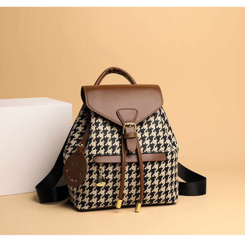 Women’s Leather Backpack – Casual & Multifunctional Shoulder Bag for School, Travel & Everyday Use