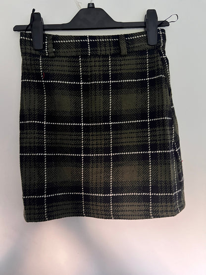 Woollen Mini Skirt