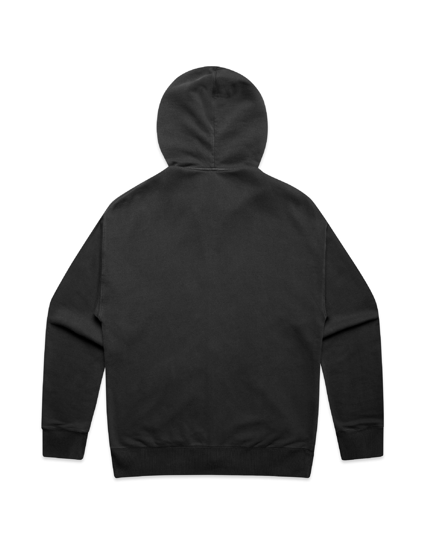 Script Faded Relax Zip Hoodie