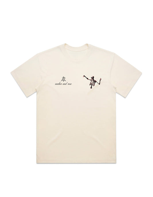 Dancing Skeleton Box T-Shirt