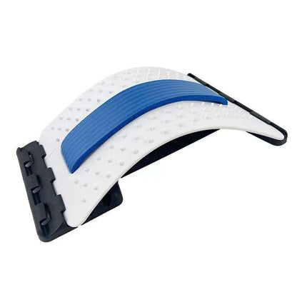 Back Massager Stretcher Equipment for Spine Pain Relief – Ergonomic Lumbar Support Tool