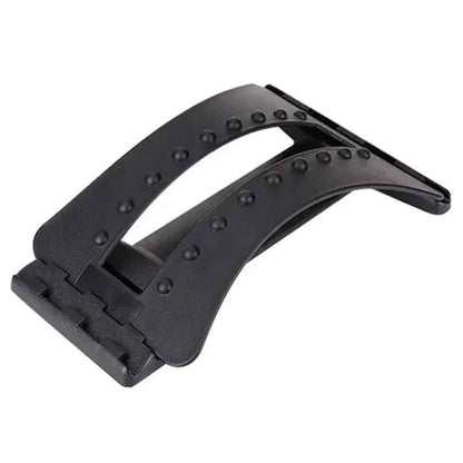 Back Massager Stretcher Equipment for Spine Pain Relief – Ergonomic Lumbar Support Tool