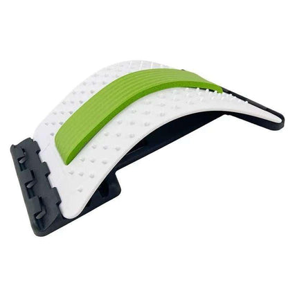 Back Massager Stretcher Equipment for Spine Pain Relief – Ergonomic Lumbar Support Tool
