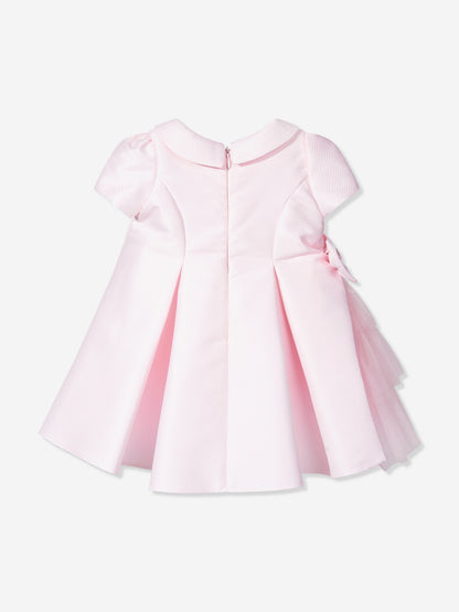 DRESS & Fleur Baby Girls Occasion Dress with Headband in Pink