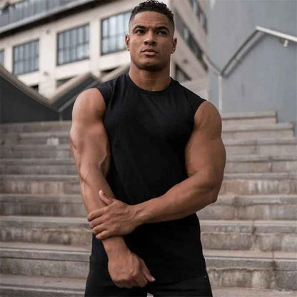 Gym Vest for Men - Comfortable Exercise Clothing with Stylish Design