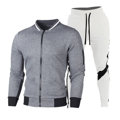 Oem Sports Wear Slim Fit Windbreaker Tracksuits For Men Stand Collar Streetwear Tracksuit