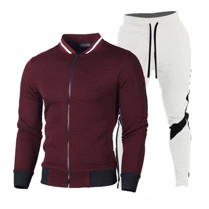 Oem Sports Wear Slim Fit Windbreaker Tracksuits For Men Stand Collar Streetwear Tracksuit