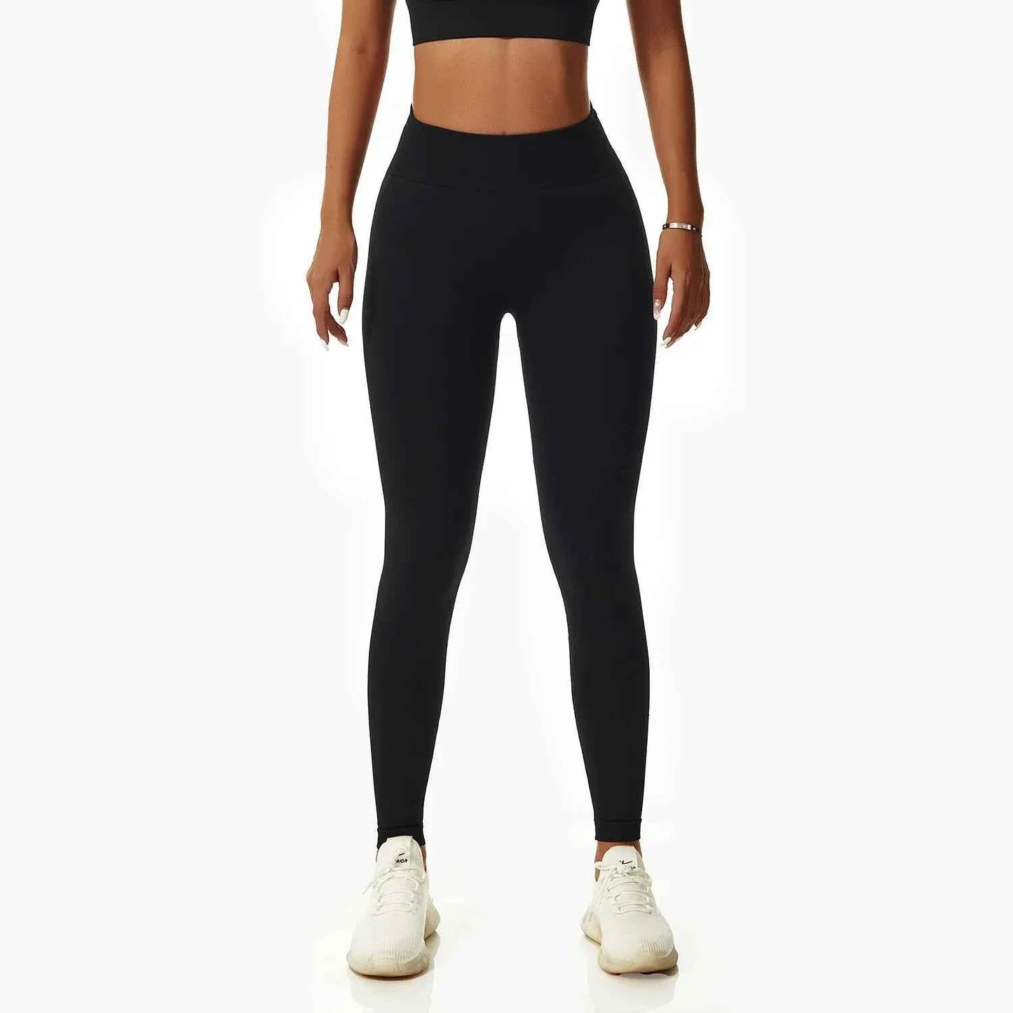 Leggings Yoga Set for Women - Seamless Bra Top and Scrunch Leggings Fitness Sport Suit