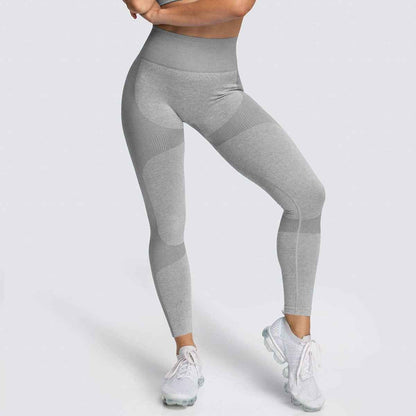 2 Piece Set Seamless Gym Wear Leggings for Women with Breathable Yoga Bra - High Quality Activewear