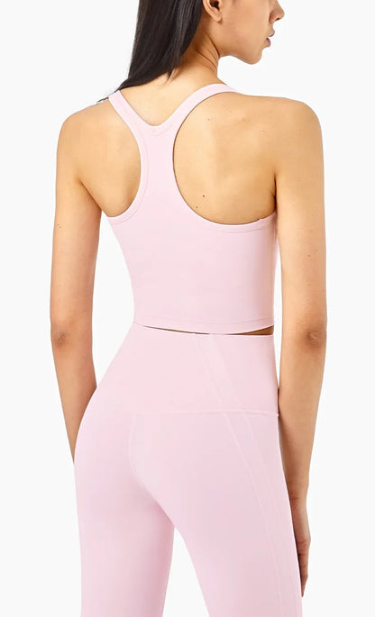 Women's Tummy Control Flexible Exercise Bodybuilding Tights and Bra Set