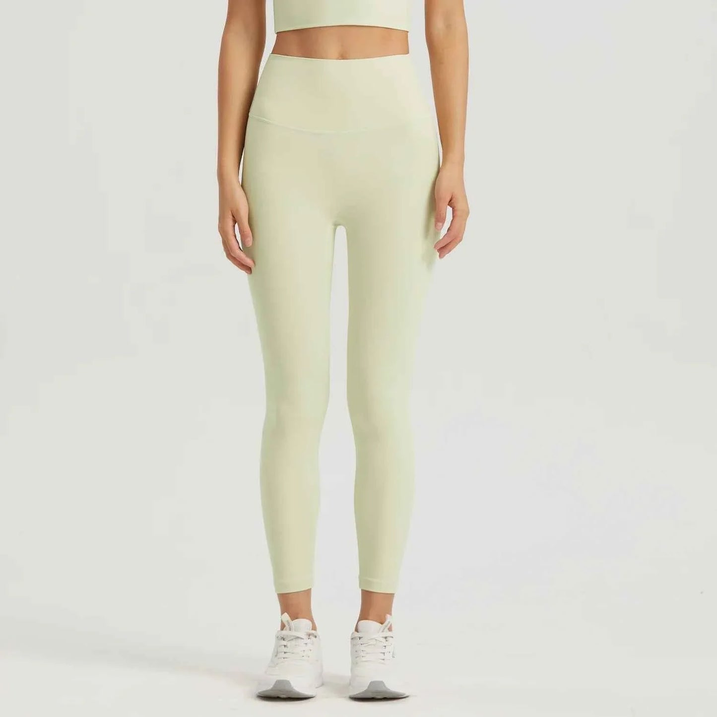 Gym Outfit High Waist Yoga Leggings for Women with Phone Pockets & U Back Sports Bra Set