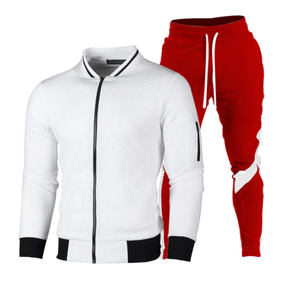 Oem Sports Wear Slim Fit Windbreaker Tracksuits For Men Stand Collar Streetwear Tracksuit