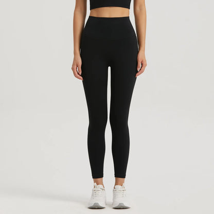 Gym Outfit High Waist Yoga Leggings for Women with Phone Pockets & U Back Sports Bra Set