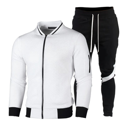 Oem Sports Wear Slim Fit Windbreaker Tracksuits For Men Stand Collar Streetwear Tracksuit