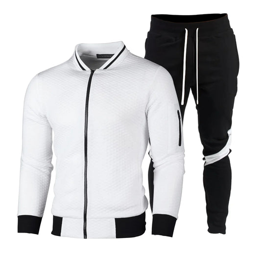 Oem Sports Wear Slim Fit Windbreaker Tracksuits For Men Stand Collar Streetwear Tracksuit