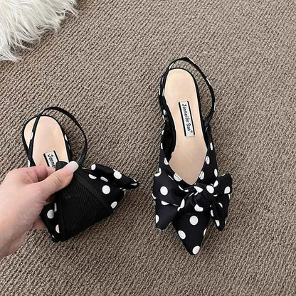 Comfortable Women's Flat Shoes with Elegant Toe Bow - Stylish & Versatile