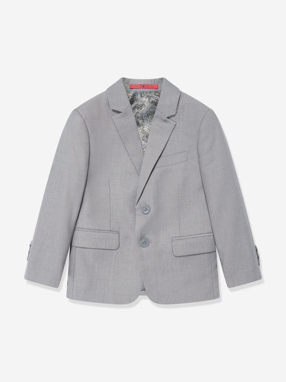 SUITLAB London Boys 7 Piece Suit Set in Grey