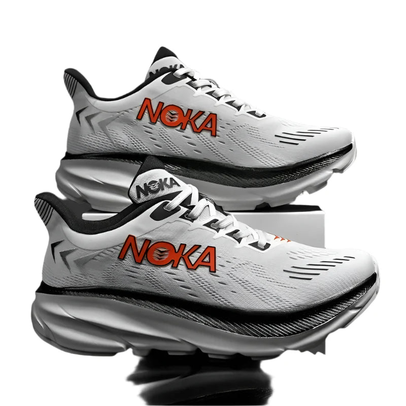 ’s Breathable Mesh Running Shoes – Non-Slip Cushioned Trainers