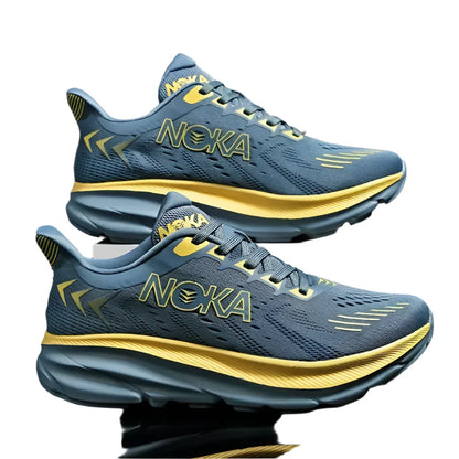 ’s Breathable Mesh Running Shoes – Non-Slip Cushioned Trainers