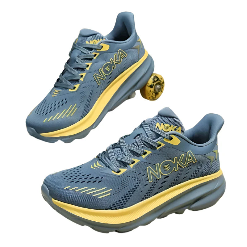 ’s Breathable Mesh Running Shoes – Non-Slip Cushioned Trainers