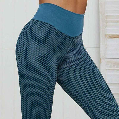 Women Leggings - SVOKOR High Waist Dot Activewear, Seamless Booty Lifting, Ankle-Length