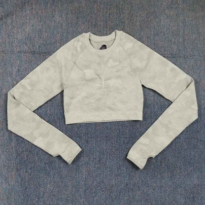 3PCS Camouflage Yoga Set for Women Seamless Fitness Yoga Bra Sports Bra High Waist GYM Camo leggings Pants Fitness Suits Workout