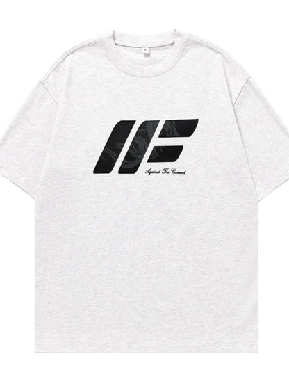 Men's Plus Size Round Neck Half Sleeve T-Shirt