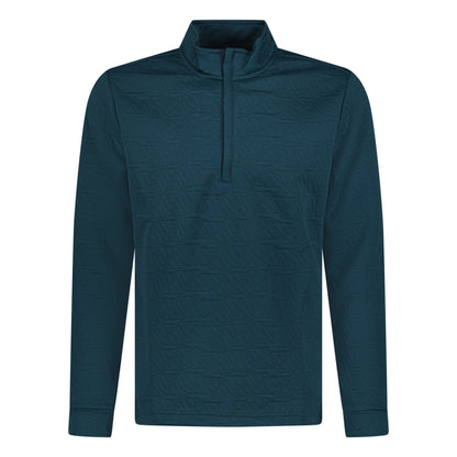Adidas Dwr Quarter Zip Golf Sweatshirt Dark Green