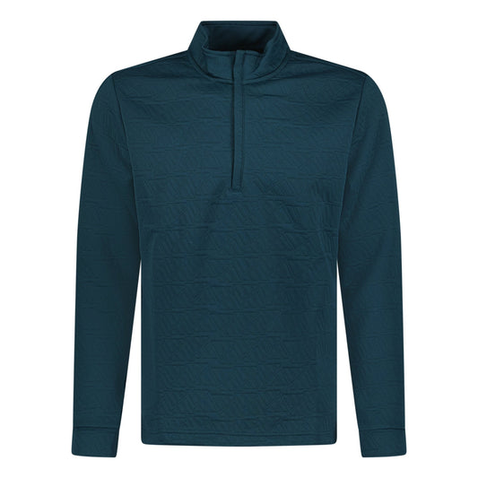 Adidas Dwr Quarter Zip Golf Sweatshirt Dark Green
