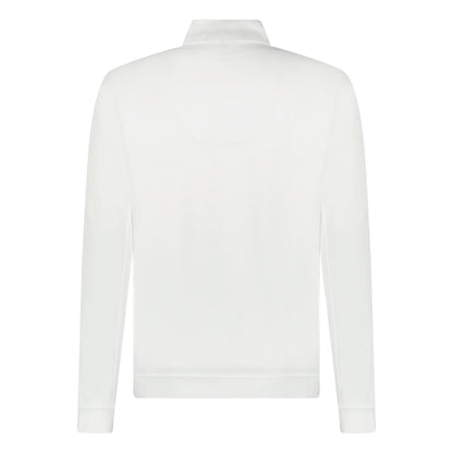 Adidas Elevated Quarter Zip Golf Sweatshirt White