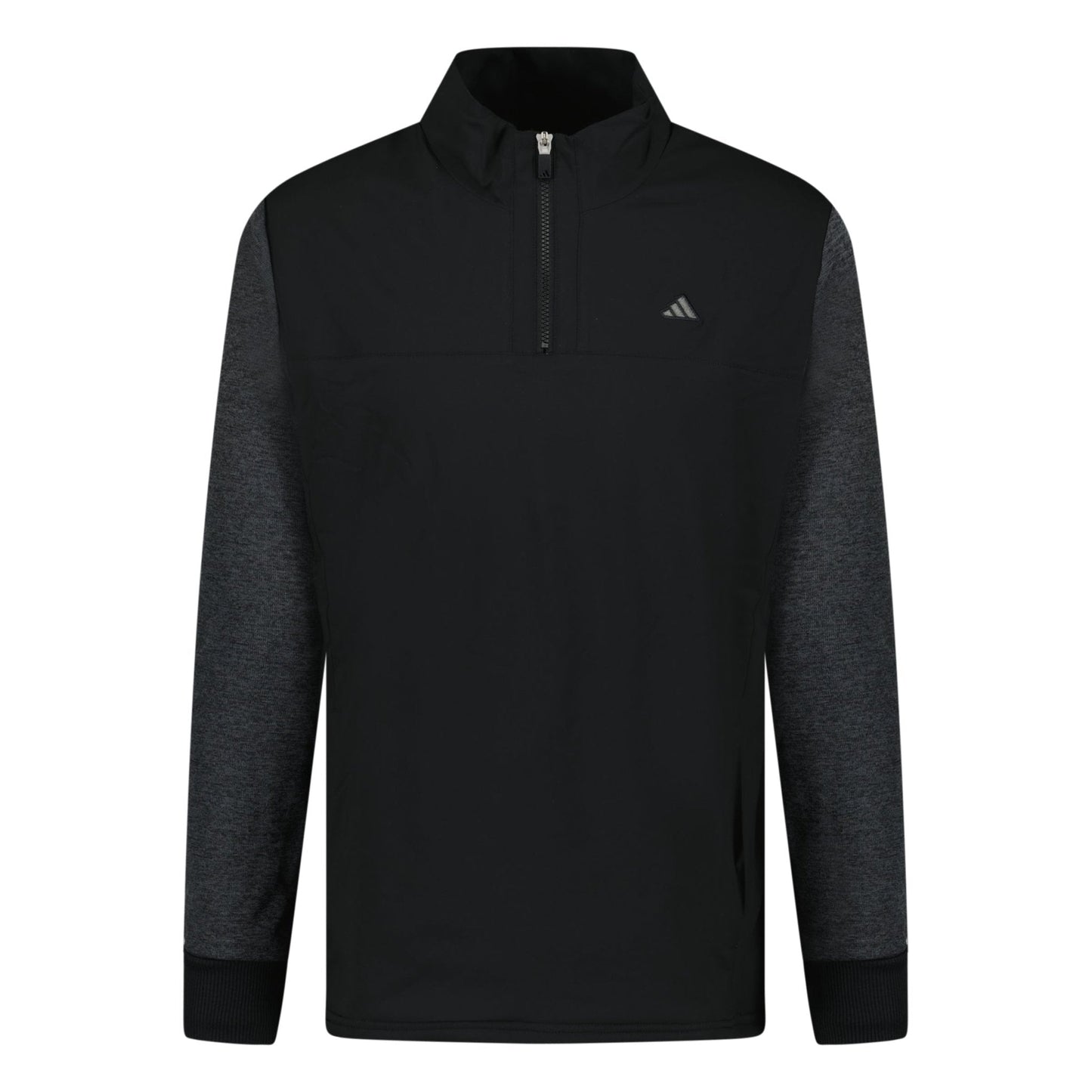 Adidas Goto Quarter Zip Golf Jacket Black