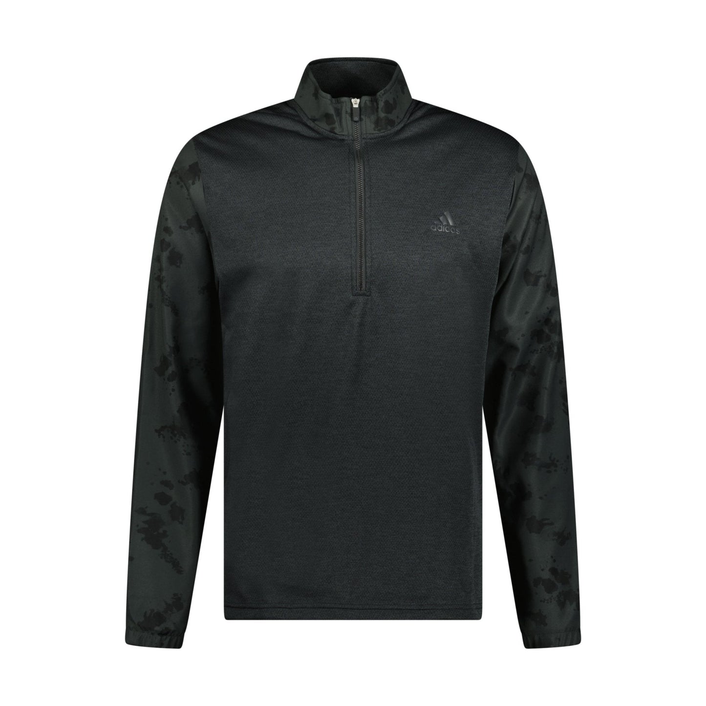 Adidas Quarter Zip Golf Sweatshirt Black